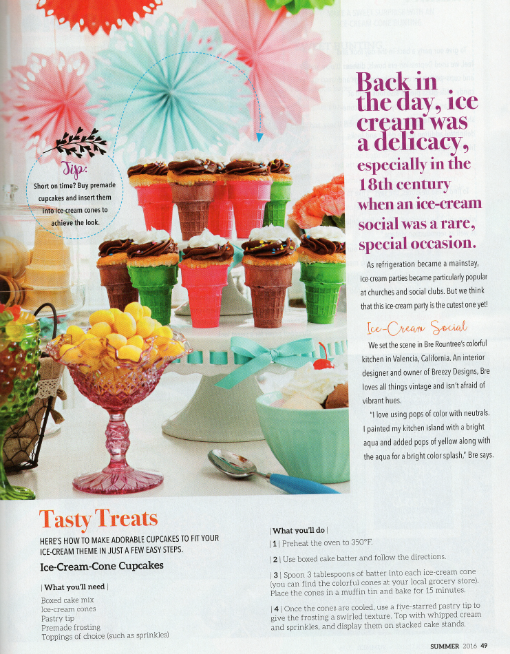 Vintage Celebrations - Ice Cream 2